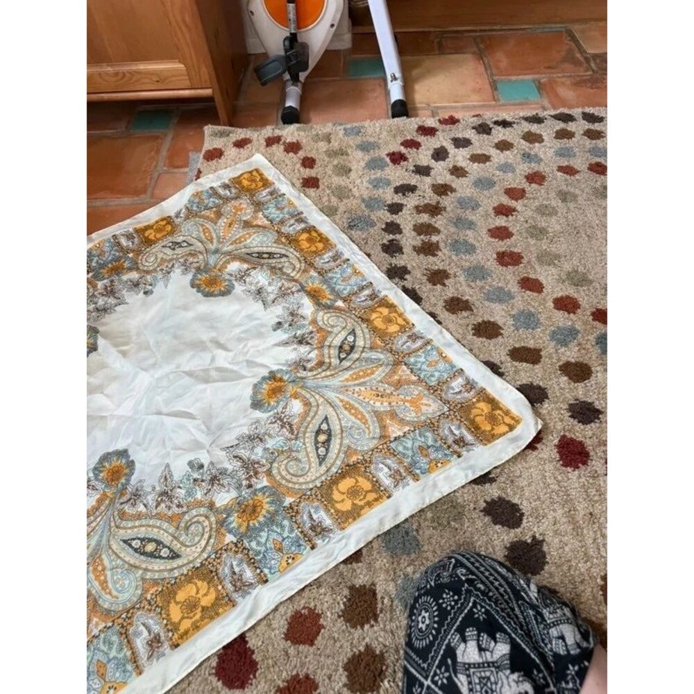 Giant bohemian hippie scarf smooth material